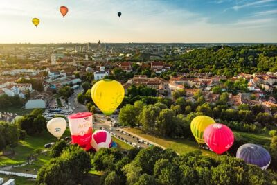 Hot Air Balloon Flight Over Vilnius or Trakai(transfer included)