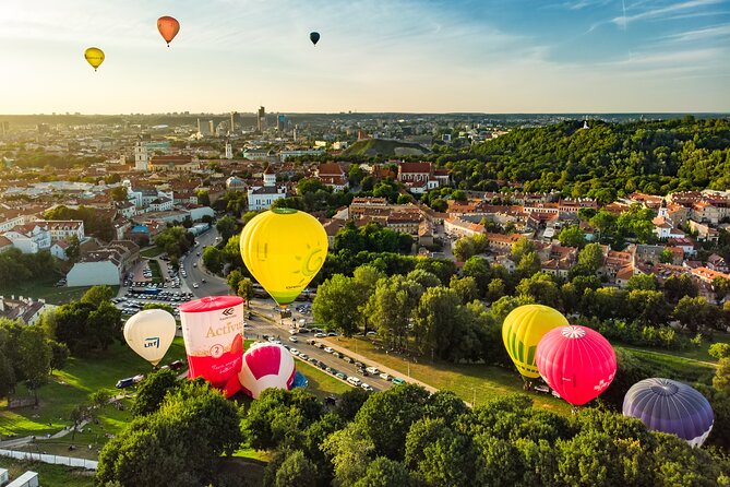 Hot Air Balloon Flight Over Vilnius or Trakai(transfer included) - Floating Above Vilnius Old Town