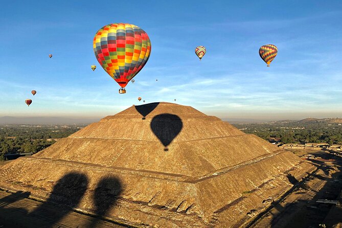 Hot Air Balloon Flight with Breakfast Cave and Pyramids Tour - Floating above Teotihuacan for 30 to 50 minutes