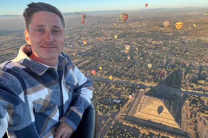 Hot Air Balloon Flight with Breakfast Cave and Pyramids Tour - Breakfast beneath a natural cave