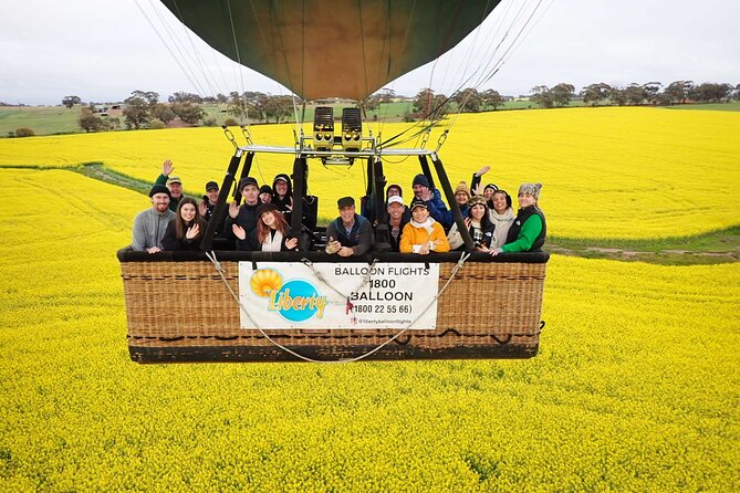Hot Air Balloon Flights (Avon Valley) + Breakfast & Perth Pickup - The flight above Northam