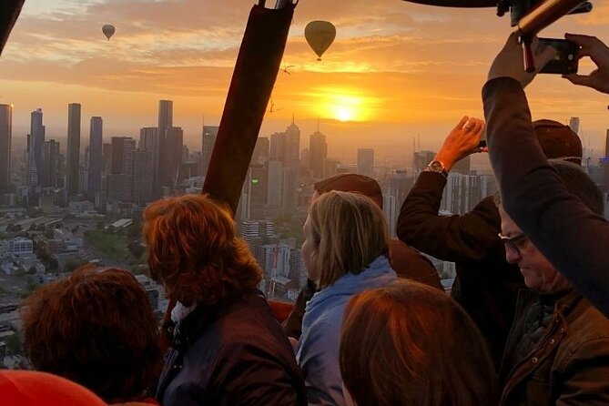 Hot Air Balloon Flights over Melbourne City (optional breakfast) - Sunrise above the MCG and Melbourne Museum