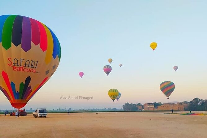 Hot Air Balloon Luxor Sunrise trip - Reaching the launch point before sunrise