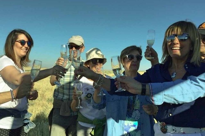 Hot Air Balloon over Segovia with Optional Transfers from Madrid - One hour above the cathedral and old city