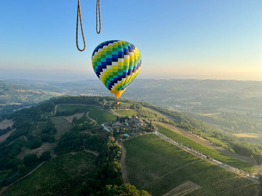 Hot Air Balloon, Pienza, Montalcino, Val D'orcia - Practical planning advice for the morning