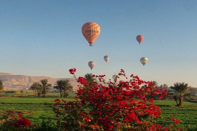 Hot Air Balloon Ride and Tour to Valley of Kings Luxor- Special Offer - Crossing the Nile before sunrise