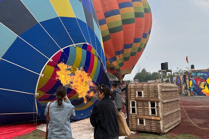 Hot Air Balloon Ride & Guided tour in Teotihuacan - The balloon ride over the ancient city