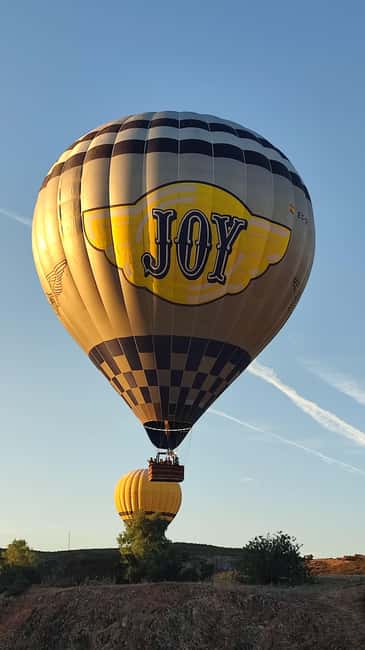 Hot air balloon ride in Antequera (Malaga) - Helping Inflate the Balloon