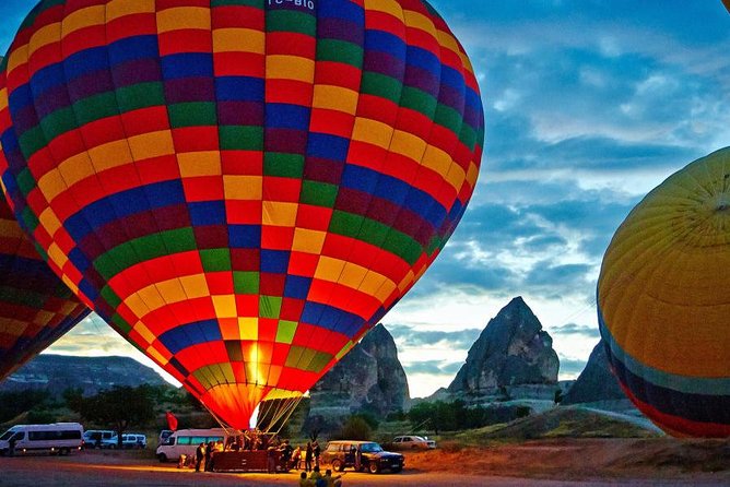 Hot Air Balloon ride in Cappadocia - Göreme Panorama and the changing view