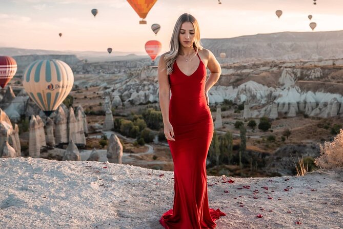 Hot-Air Balloon Ride in Cappadocia [bestseller] - Love Valley from the air