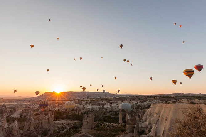 Hot Air Balloon Ride in Cappadocia / Goreme - Landing, refreshments, and the certificate
