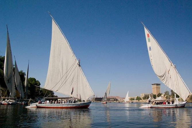Hot air Balloon Ride In luxor - Landing, tea, and the flight certificate