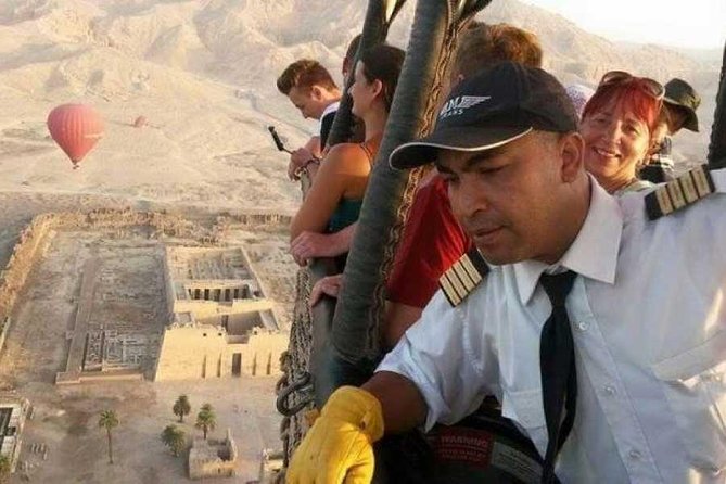 Hot Air Balloon Ride in Luxor, Egypt - Waiting at the Launch Area