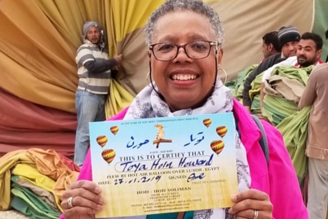 Hot Air Balloon Ride in Luxor Egypt with Transfers Included - The guide and the value of commentary