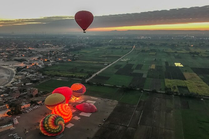 Hot air balloon ride in Luxor with hotel delivery service - Is $60 a fair price?