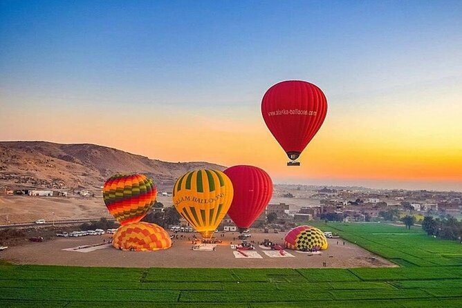 Hot air Balloon Ride In luxor - From your hotel to the Nile crossing