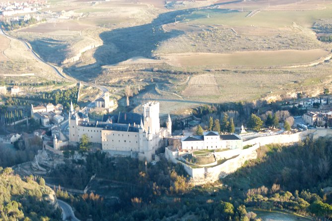 Hot Air Balloon Ride in Segovia with Toast, Picnic and Video - The Cathedral from above