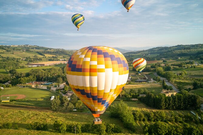Hot Air Balloon ride in the Chianti Valley Tuscany - Weather changes are part of the deal