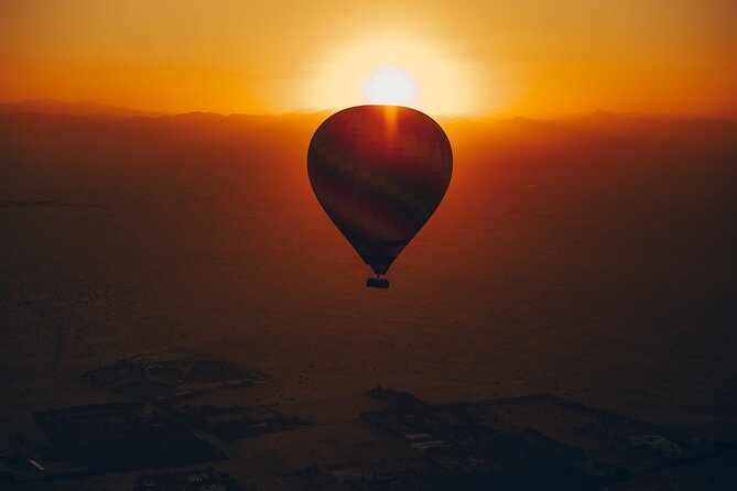 Hot Air Balloon Ride Over Dubai Desert inlcuding Transfers - What the $235 price really covers