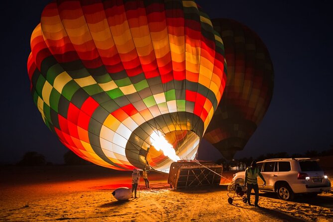Hot Air Balloon Ride Over Dubai Desert inlcuding Transfers - Safety, weather, and communication