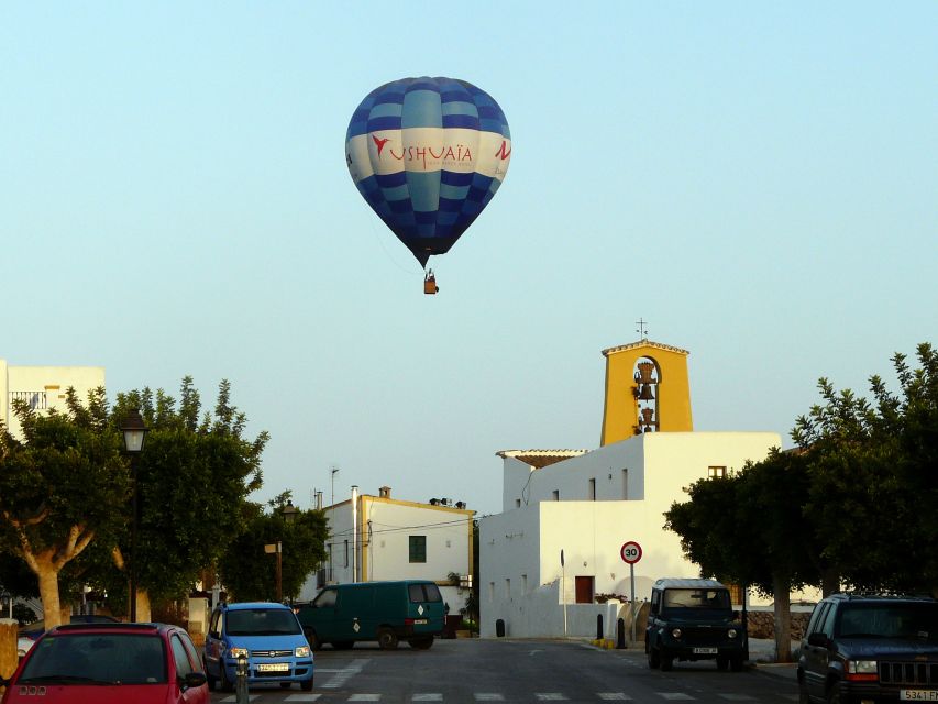 Hot Air Balloon Ride over Ibiza - The views from central Ibiza