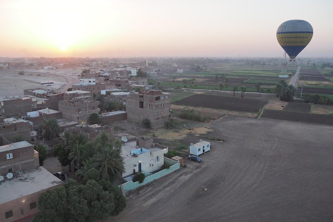 Hot Air Balloon Ride over Luxor - What you see during the 45-minute flight