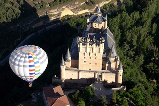 Hot-Air Balloon Ride over Segovia with Optional Transport from Madrid - The Roman Aqueduct from above