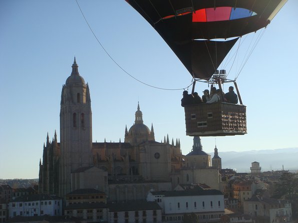 Hot-Air Balloon Ride over Segovia with Optional Transport from Madrid - Brunch, cava, and the flight certificate