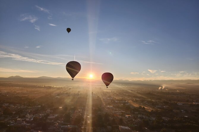 Hot Air Balloon Ride Over Teotihuacan With Guided Tour And Cave - Transport From Mexico City and Group Size