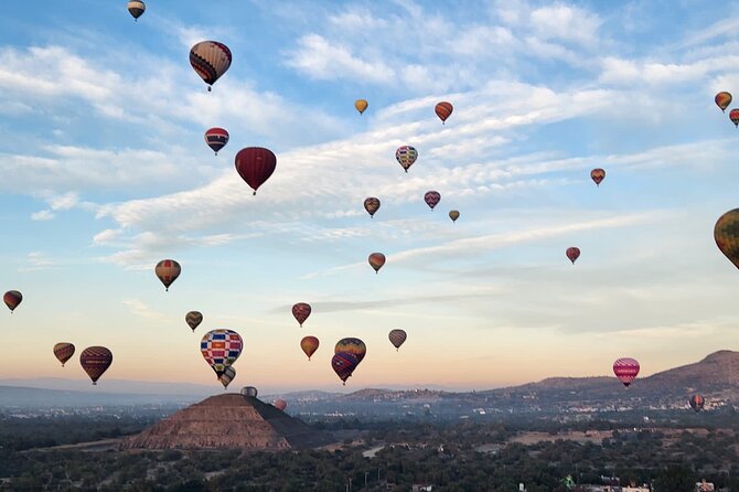 Hot Air Balloon Ride Over Teotihuacan With Guided Tour And Cave - Booking Details and Weather Planning