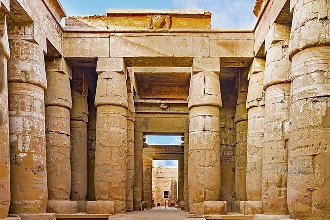 Hot-Air Balloon Ride Visit 6 Top Highlight sites in Lux west bank - The Ramesseum and Ramses II’s ruined memorial