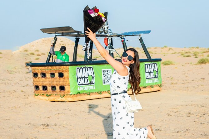Hot Air Balloon Ride with Pickup and Drop off - Margham and the first look at the balloon