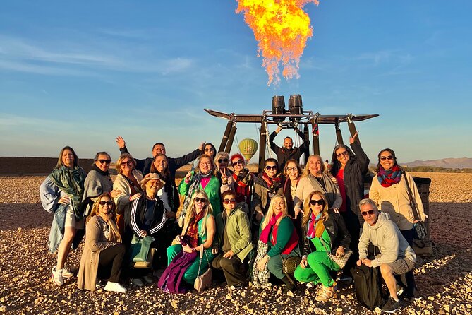 Hot Air Balloon Rides in Marrakesh: Sunrise, Desert, Atlas ... - Sunrise above the High Atlas and desert country