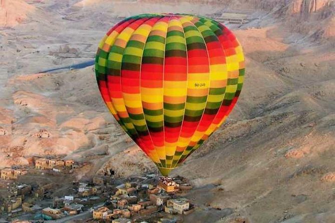 Hot Air balloon Trip in Luxor - At the launch site before sunrise