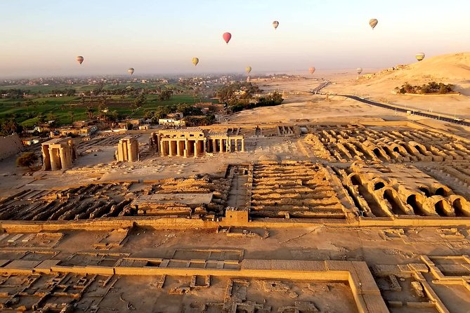 Hot Air balloon w-guided tour toValley of the Kings king tut tom - Valley of the Kings: four tombs, four different moods