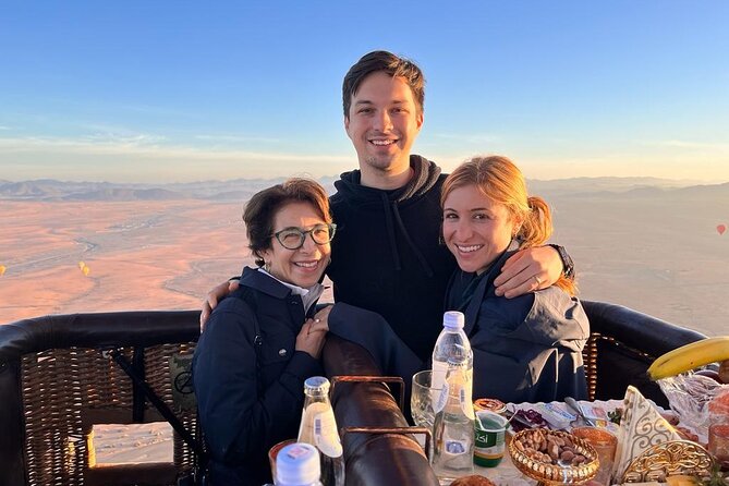 Hot Air Balloon with Breakfast from Agadir - Breakfast under the tent after landing