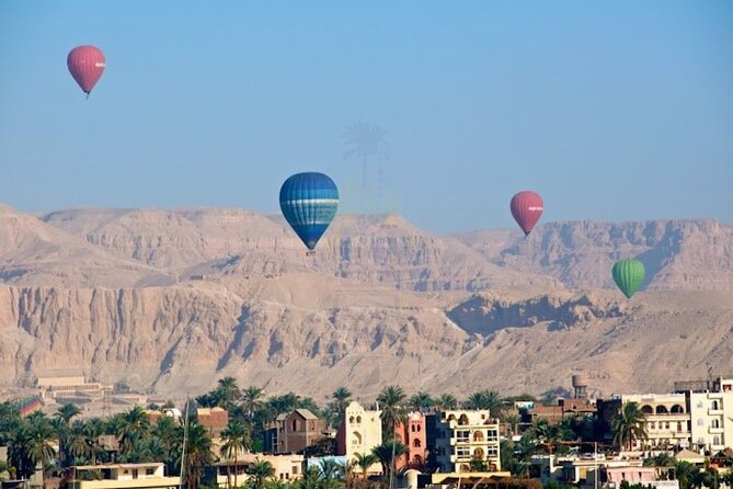 Hot Air Balloon, with Secrets of the West -Luxury Tour - What the balloon ride adds to a Luxor day