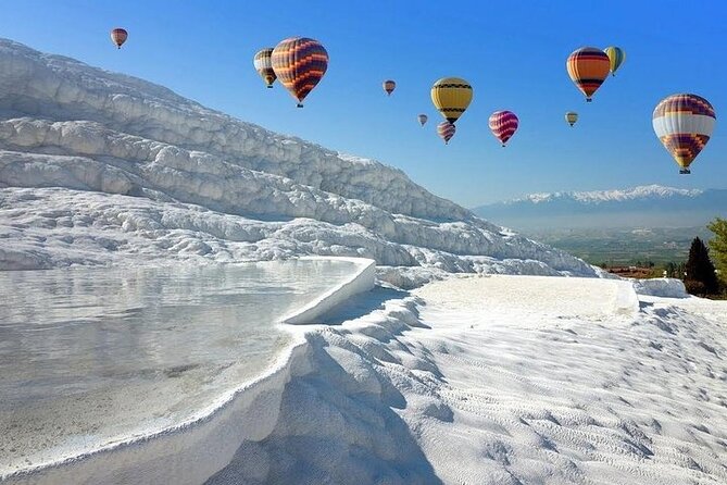 Hot Air Ballooning Over Pamukkale's Wonders - Why Pamukkale looks different from a balloon