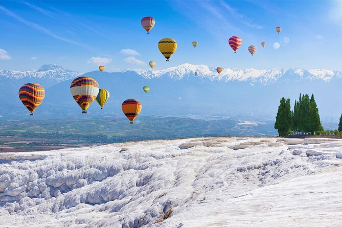 Hot Air Ballooning Over Pamukkale's Wonders - The three-hour journey from Antalya