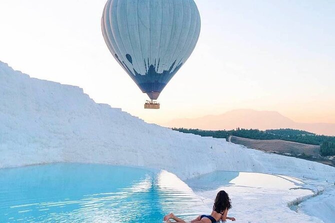Independent Pamukkale Tour From Kusadasi With Hot Air Balloon - Open-buffet lunch near Pamukkale