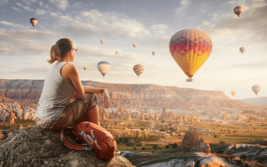 Journey to Cappadocia: Balloon Ride and Red Tour Package - Devrent Valley and the fairy chimneys at Paşabağı