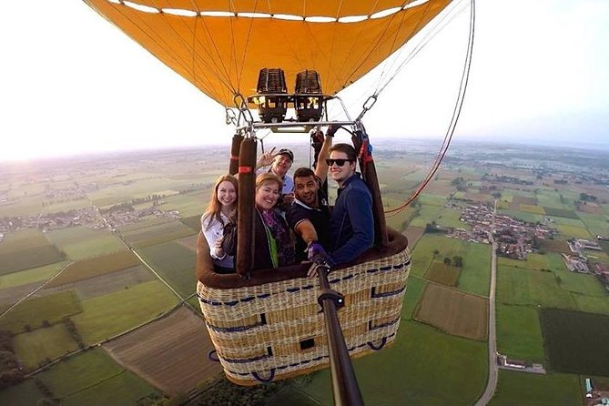 Lombardy Hot Air Balloon Flight Milan - Landing, the toast, and the return to Milan