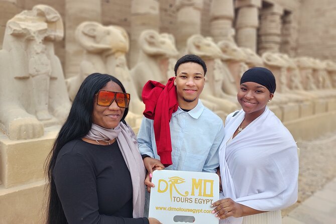 Luxor 2 Days Tour One Package With Sunrise Balloon ride - Luxor Temple and the surviving Avenue of Sphinxes