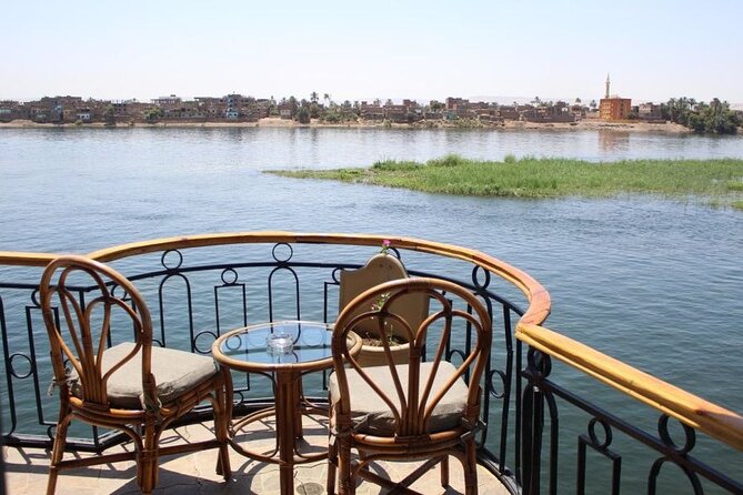 Luxor: 4-Night Nile cruise , Hot Air balloon , west bank , abu simbel - Day one: Karnak, Luxor Temple, and tea on a felucca
