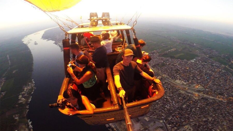Luxor: Amazing Sunrise Hot Air Balloon Ride - Waiting for permission to fly
