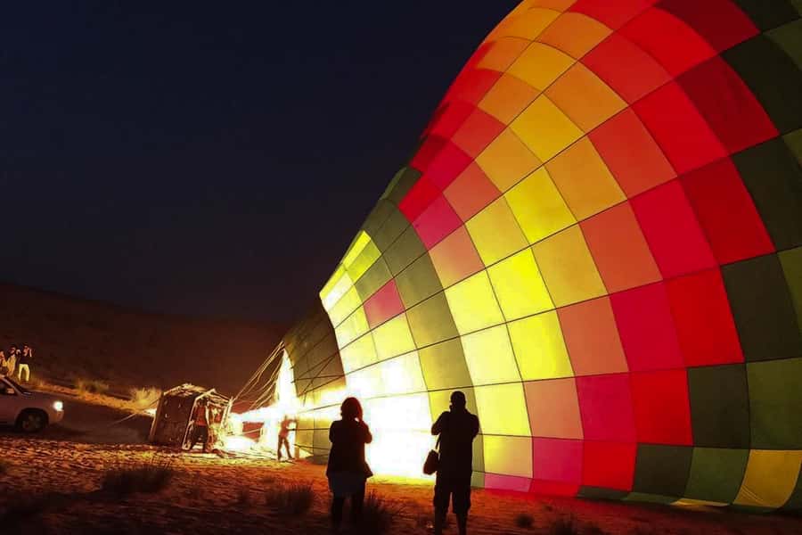 Luxor: Deluxe Sunrise Hot Air Balloon - The pre-dawn pickup and crossing of the Nile