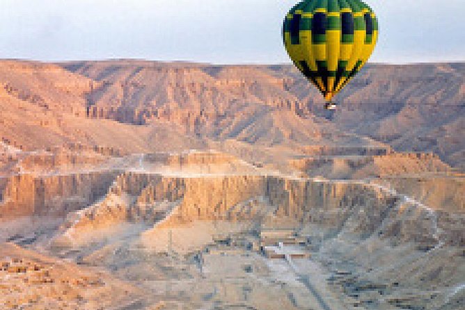 Luxor : Flying on Hot Air Balloon for Sunrise - Crossing the Nile by Motorboat