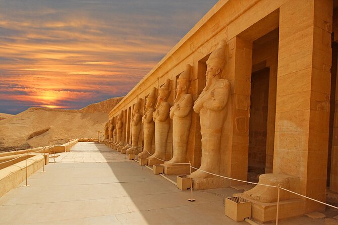 Luxor Full Day Tour with Hot air Balloon Trip - Karnak Temple: columns, obelisks, and enormous scale