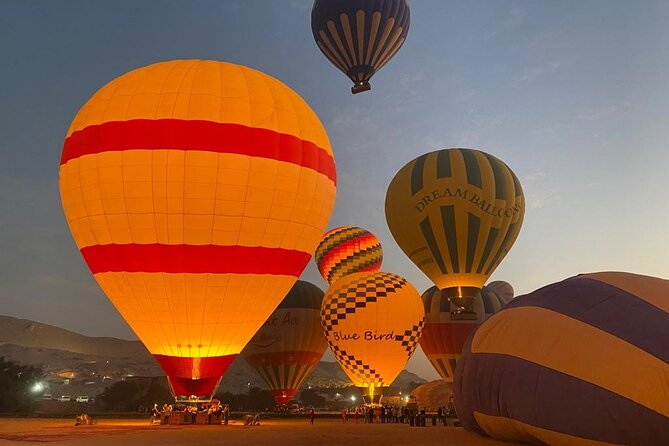 Luxor: Hot Air Balloon Ride before Sunrise - Sunrise views over the Valley of the Kings