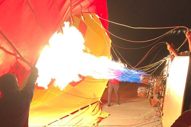 Luxor: Hot Air Balloon Ride before Sunrise - What the captain and ground crew add